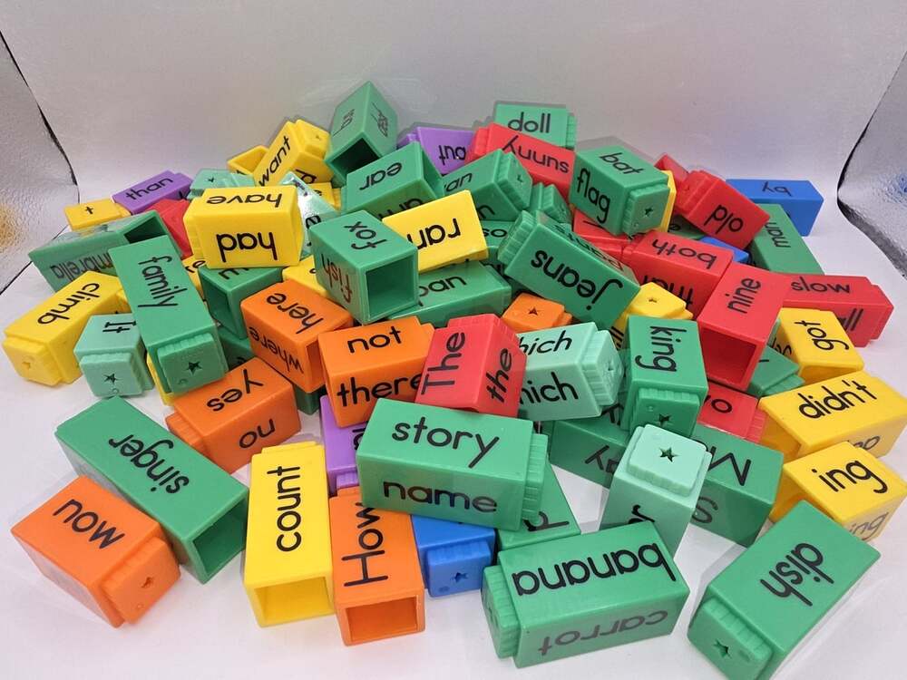 Learning Resources Reading Rods Phonics Word Building Spelling Lot